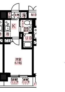 ハーモニーレジデンス新横浜【5階】の間取り