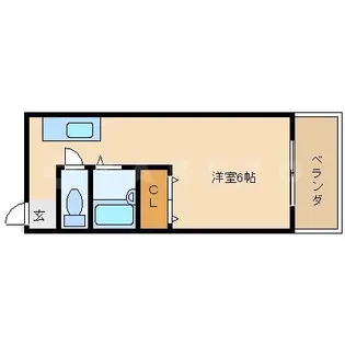 サンリット新大阪【503号室】の間取り