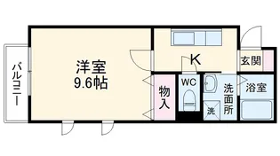 コンコード【1階】の間取り