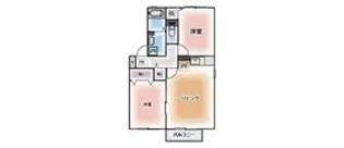 リヴェール・アイⅠ【2階】の間取り