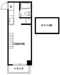 ジュネスエトワール与野【2階】の間取り
