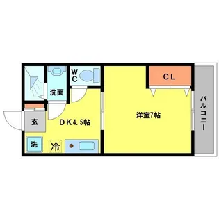 EST-1小野原【1階】の間取り
