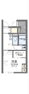 レオパレス池新田【102号室】の間取り