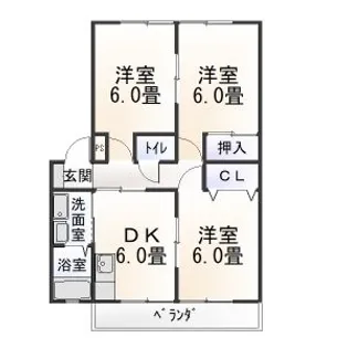 ライフイン・グローリー【2階】の間取り