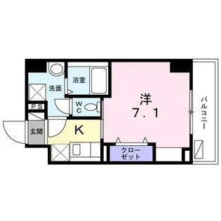 スアヴィス平塚宝町【2階】の間取り
