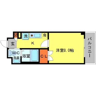 シプレス【3階】の間取り