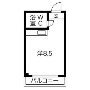 ビスタ緑地II【2階】の間取り
