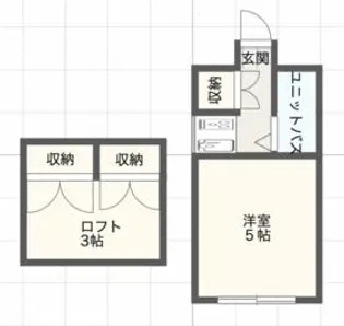 パークハイム【B号室】の間取り