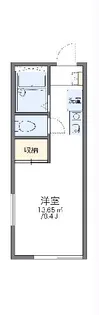 レオパレスティーズハウス【201号室】の間取り