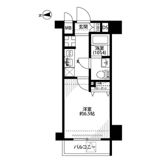 プレール・ドゥーク品川シーサイド【5階】の間取り