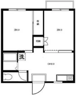 グリーンハイツ籠原【2階】の間取り