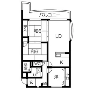 カルム千里山土井【3階】の間取り