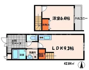 グランシールⅡ番館【2階】の間取り