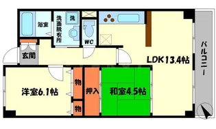 さくら館【1階】の間取り