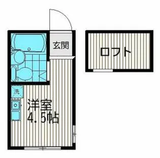アンビションⅥ【2階】の間取り