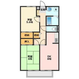 イル・チェルキオ【1階】の間取り