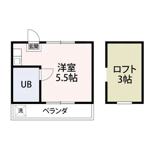 メゾン根岸【2階】の間取り