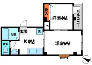 菊よしビル【4階】の間取り