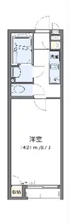 クレイノ桜【106号室】の間取り