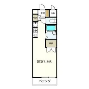 ドエルマルモ101【3階】の間取り