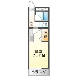 ムーンライト旭【2階】の間取り