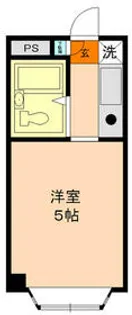 パンシオン南浦和No.1【302号室】の間取り