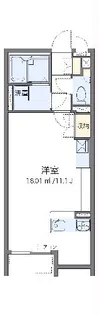 レオネクストグランディア【203号室】の間取り