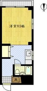 渡邉第2ビル【3階】の間取り