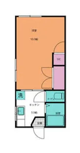 ピュアハウス茂原【201号室】の間取り