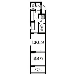 フォーリアライズ京都東寺【3階】の間取り