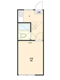 アネックスノジマ1【2階】の間取り