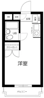 トップ川崎第5【6階】の間取り