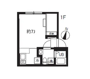 アピチェ池上【1階】の間取り