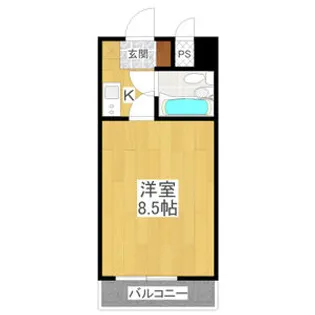 ランドパレス宇都宮平成通り【3階】の間取り