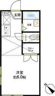コンフォートⅡ【106号室】の間取り