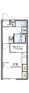 レオパレス笠原【1階】の間取り