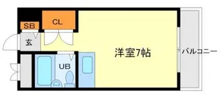 エスポワールミヤビ【4階】の間取り