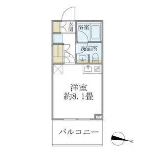 シティタワー大井町【4階】の間取り