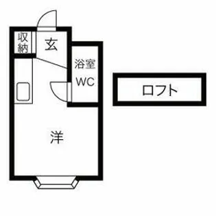 ベルピア常盤平第3【2階】の間取り