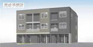 岐阜県岐阜市茜部菱野2丁目【アパート】の外観