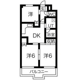 レジデンスTOYOUKE佐野【3階】の間取り