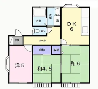 メゾン・ソレイユ【1階】の間取り