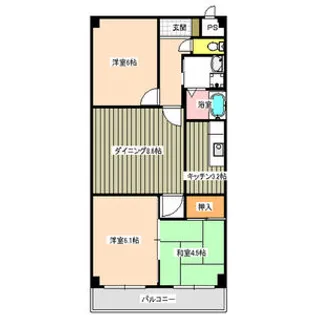 ラ メゾン ブリエ【4階】の間取り