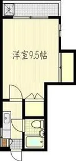 グリーンサイド獅子ヶ谷【103号室】の間取り