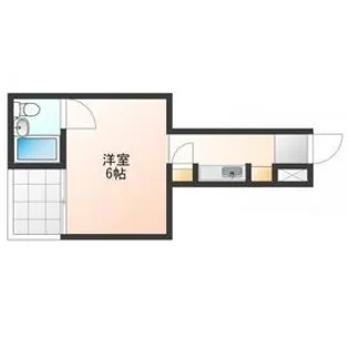 プリンスマンション中田【305号室】の間取り