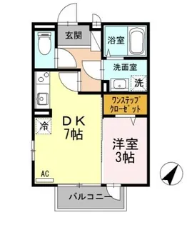 シエル・タデハラ【2階】の間取り