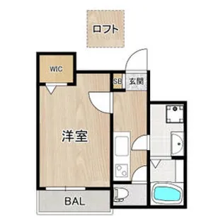 レーヴポルテ大成町【3階】の間取り