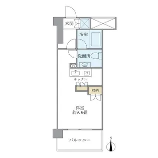 プリヴェール南青山【5階】の間取り
