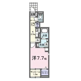 シュタットB【1階】の間取り