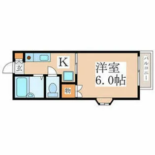 RELIANCE【1階】の間取り